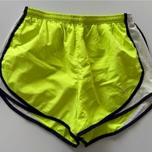 Nike Neon Yellow Athletic Shorts